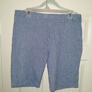 J. Crew Rivington Linen Cotton Blend Chino Shorts Men's sz 33x10.